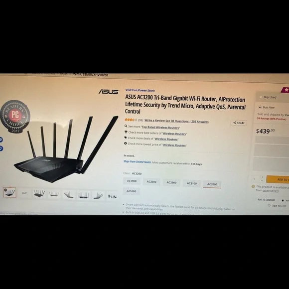 ASUS Gaming Router - Picture 4 of 4